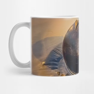 Coconut on sand beach 2 Mug